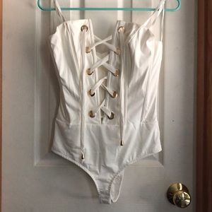 Ivory bodysuit